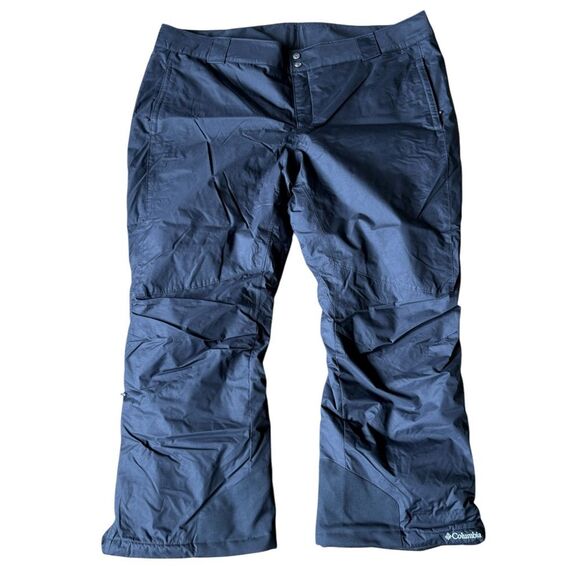 Columbia Omni Tech Omni Heat Black Snow Pants Mens Size 3X Regular - Picture 1 of 14